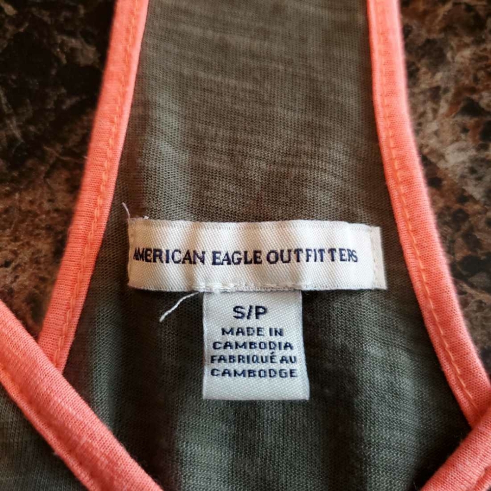 AE | Double Strap Flowy Racerback Tank - Picture 2 of 3